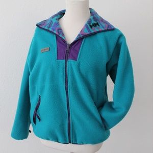 Vintage Columbia Zip Up Fleece Jacket